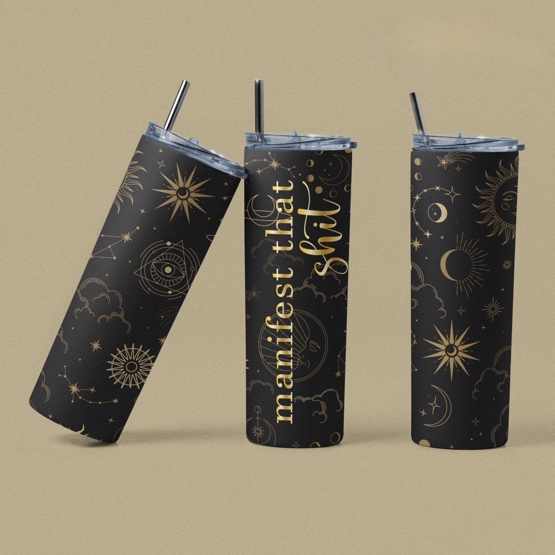 Manifest That Sh*t | 20 oz. Skinny Tumbler