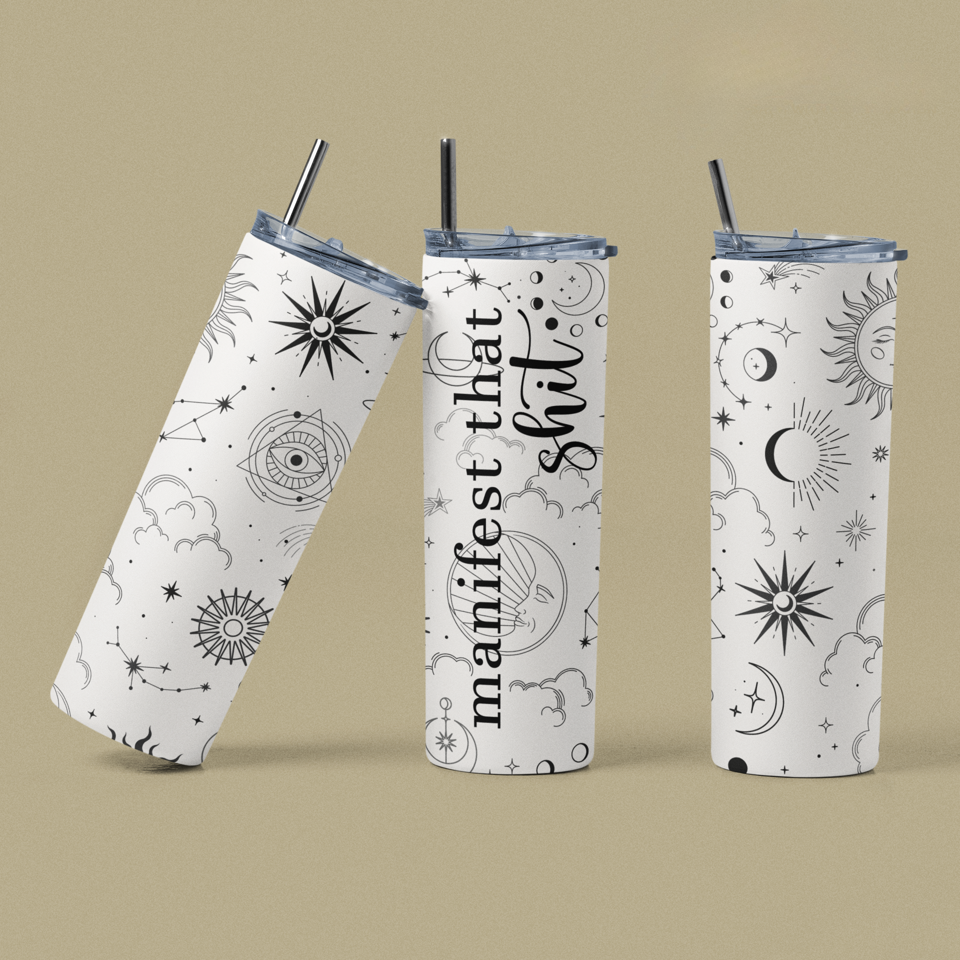 Manifest That Sh*t | 20 oz. Skinny Tumbler - 0