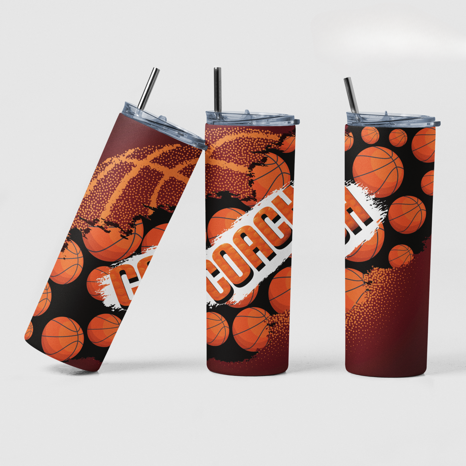 Basketball Coach | 20 oz. Skinny Tumbler