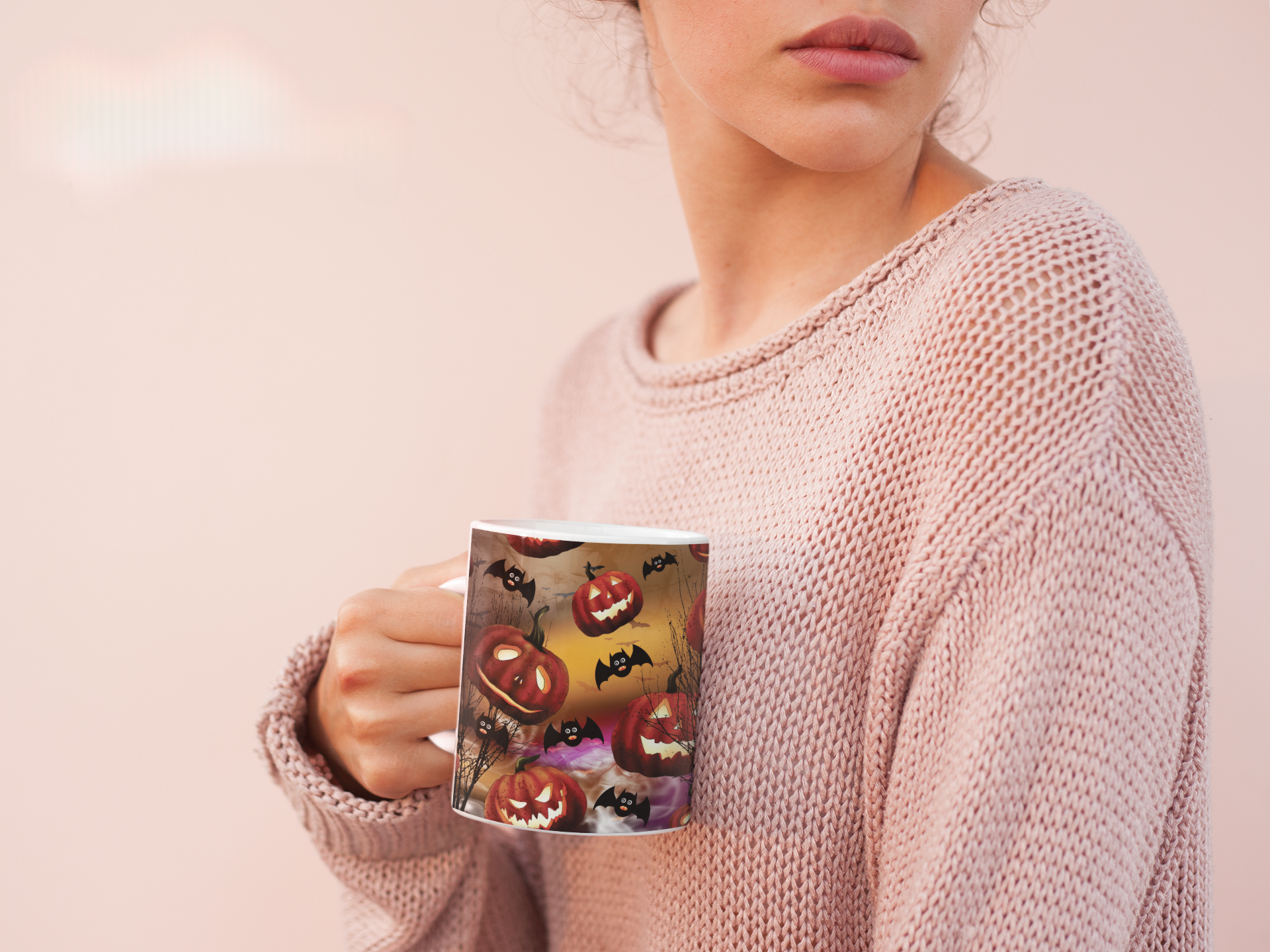 Halloween Pumpkins | 15oz or 12oz Ceramic Coffee Mug