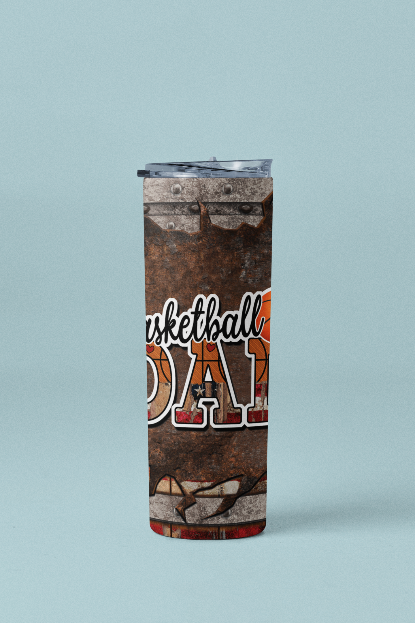 Basketball Dad - USA | 20 oz. Skinny Tumbler