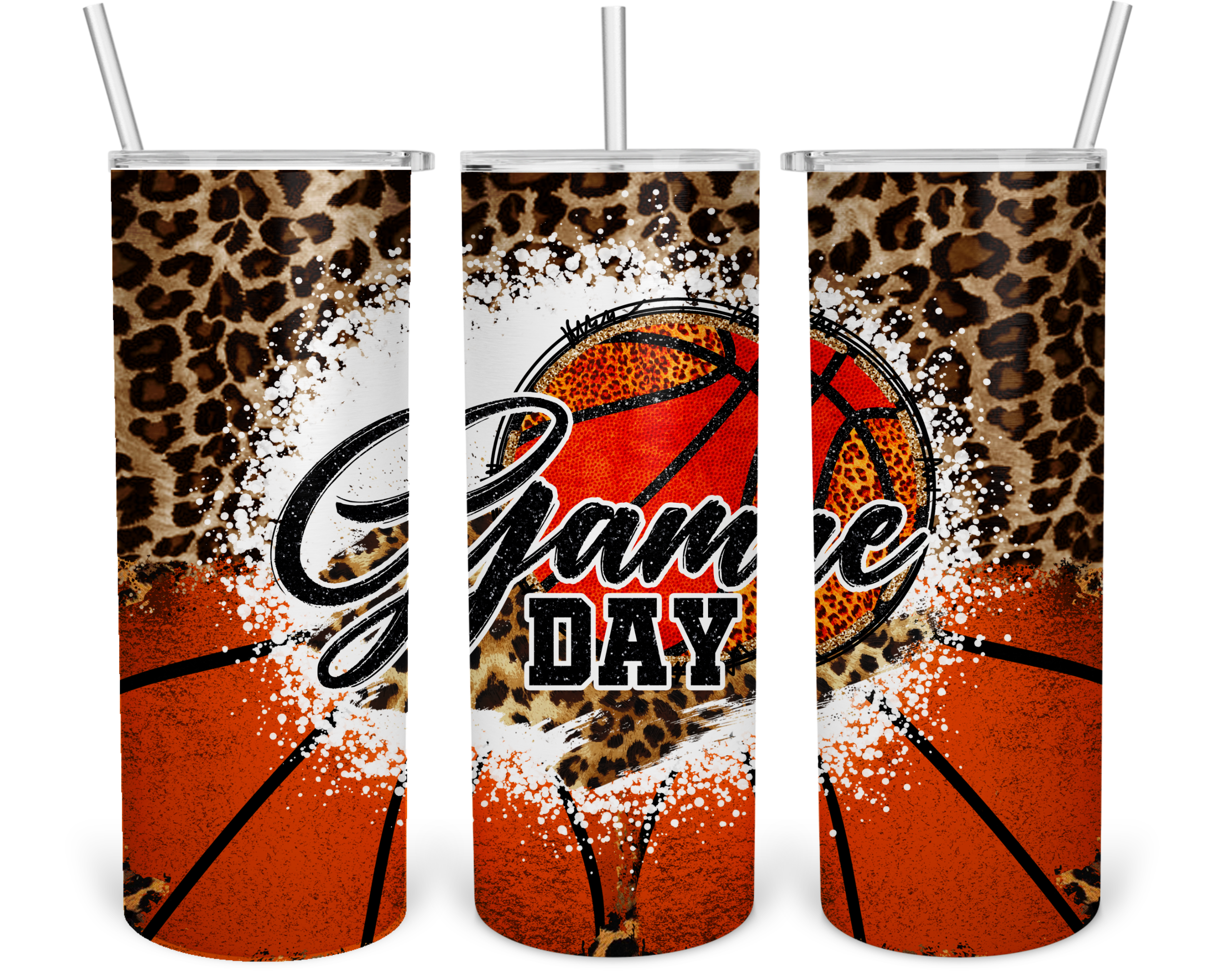 Basketball - Game Day | 20 oz. Skinny Tumbler