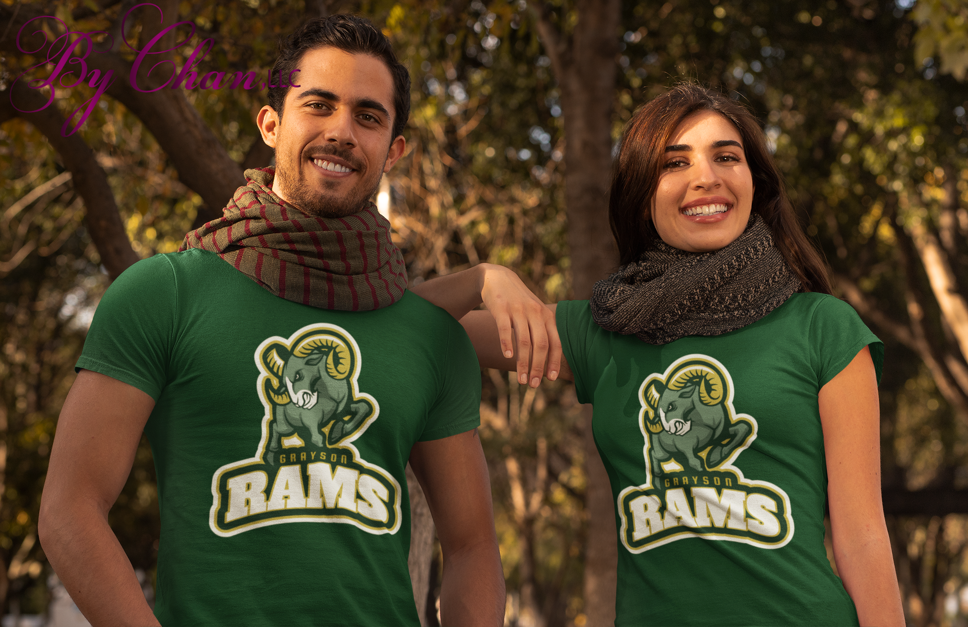 Buy green Grayson Rams - FR | Adult Unisex Shirt