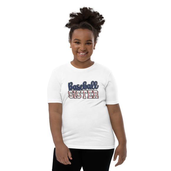 Baseball Sister| Youth Unisex Shirt