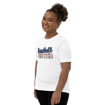 Baseball Sister| Youth Unisex Shirt - 0