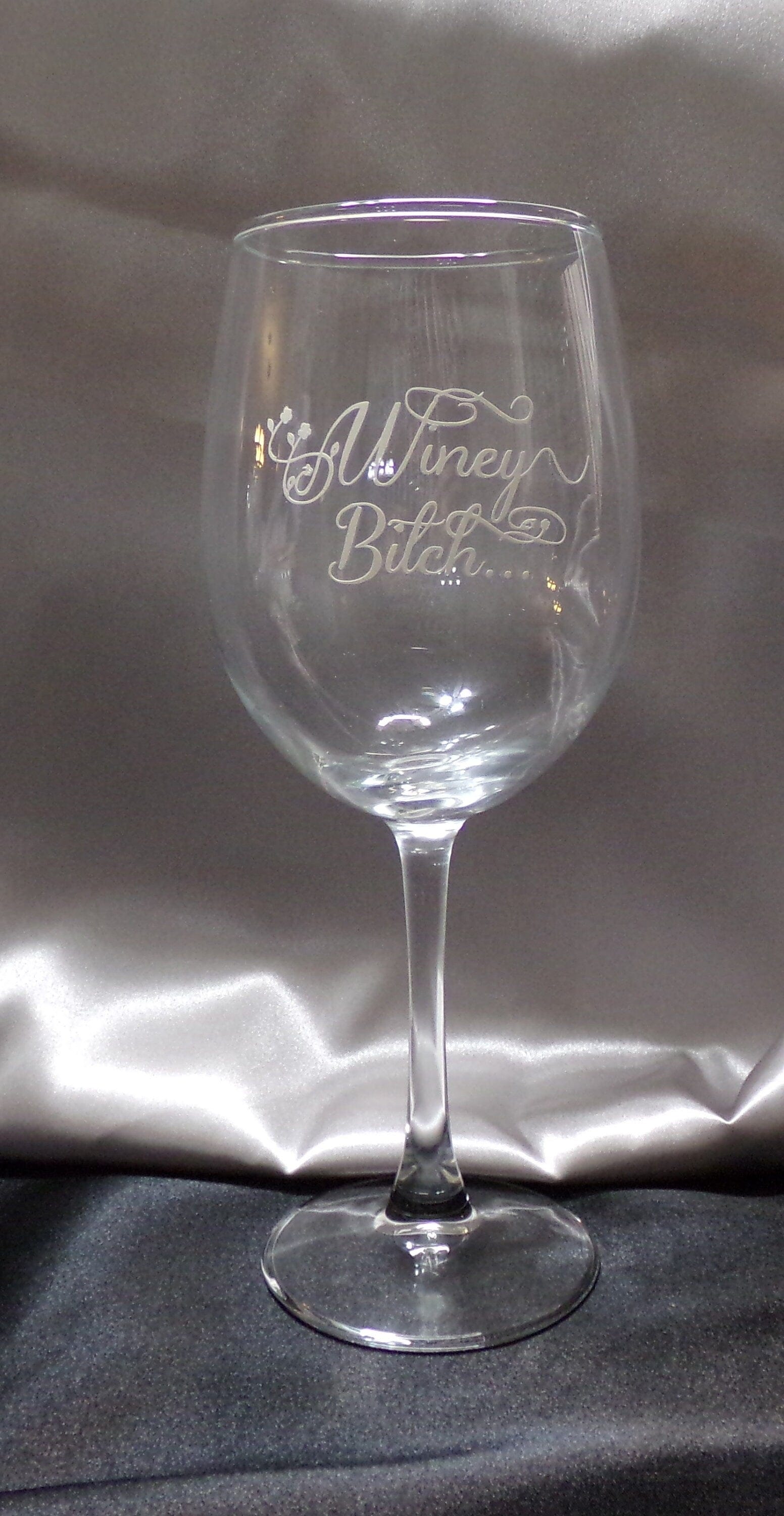 By Chan, LLC Barware Winey ***** |Funny Wine Glass