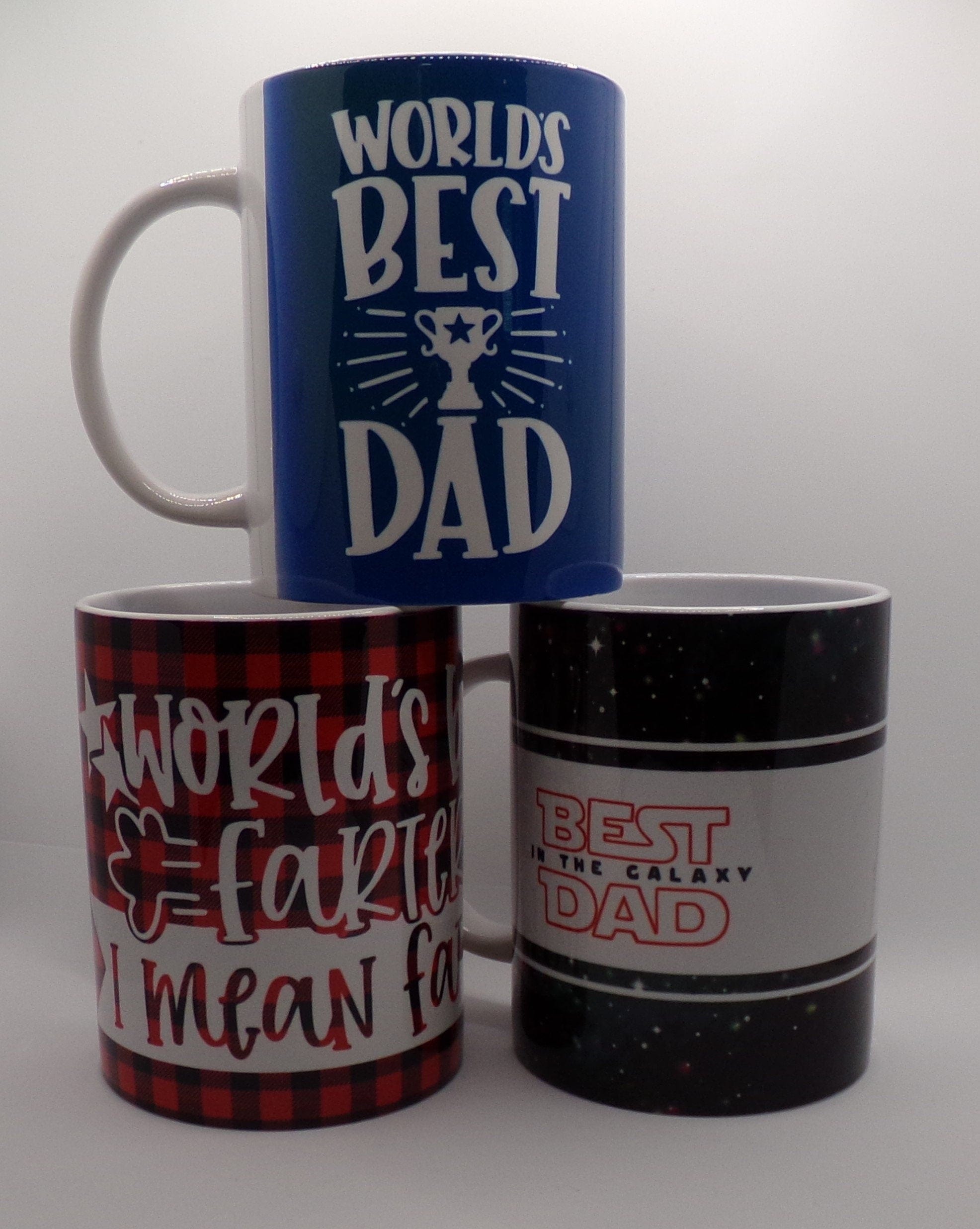 By Chan, LLC Kitchen & Dining Best Dad In The Galaxy Coffee Mugs | Father's Day Gifts