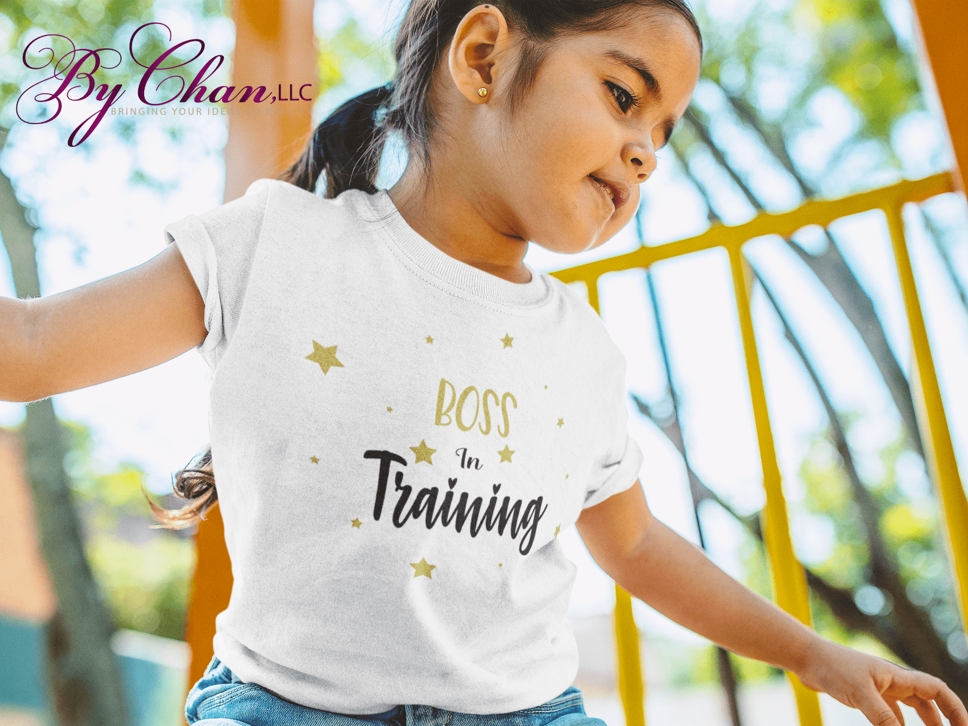 By Chan, LLC Shirts & Tops Boss in Training | Toddler Shirt