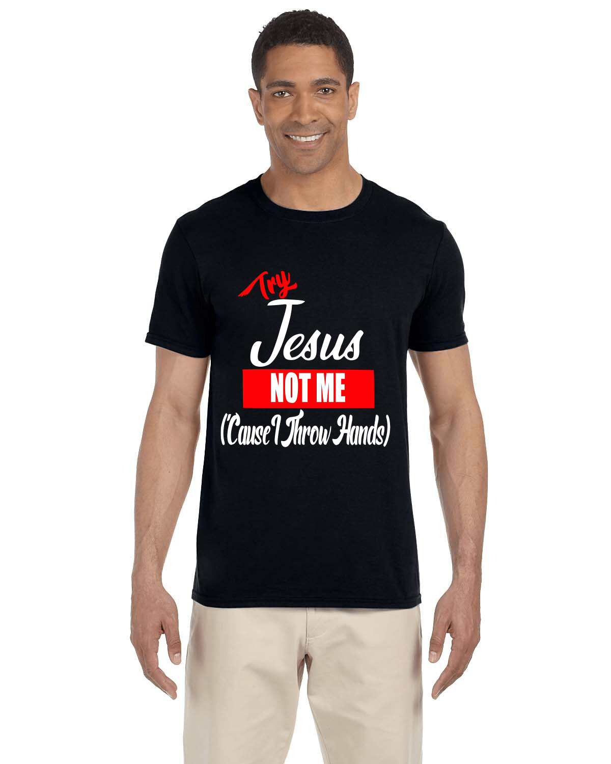 By Chan, LLC Shirts & Tops Try Jesus, Not me